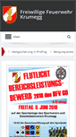 Mobile Screenshot of ff-krumegg.at